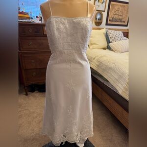 Galina embellished wedding midi Dress